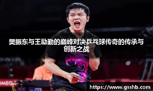 Bwin樊振东与王励勤的巅峰对决乒乓球传奇的传承与创新之战